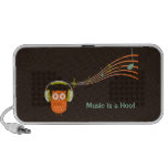 Owl Music Notes Speaker