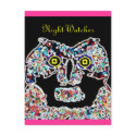owl, Night Watcher postcards