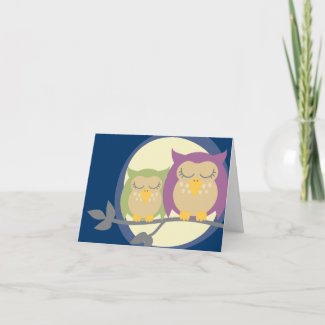 Owl Note Cards card