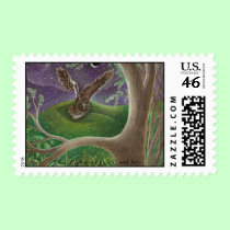 'Owl of Minerva' postage stamp stamps