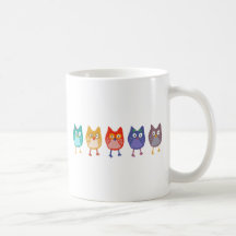 Owl of us coffee mug