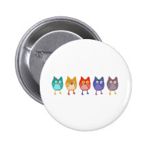 Owl of us pin
