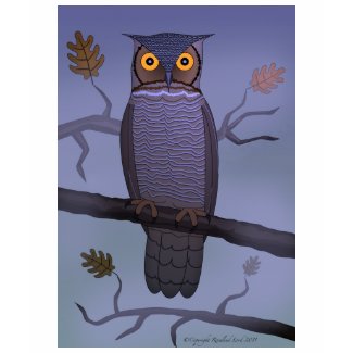 Owl on Branch shirt