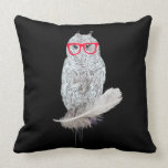 owl on groove pillows