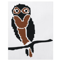 owl owlet eule flyer design