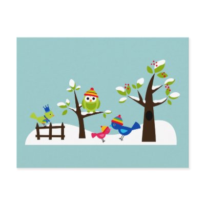 Cartoon Snow Animals