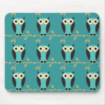 Owl Pattern Mousepad