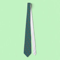 Owl pattern tie