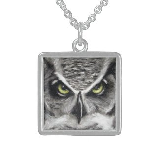 Owl Necklace by S.Lynnette