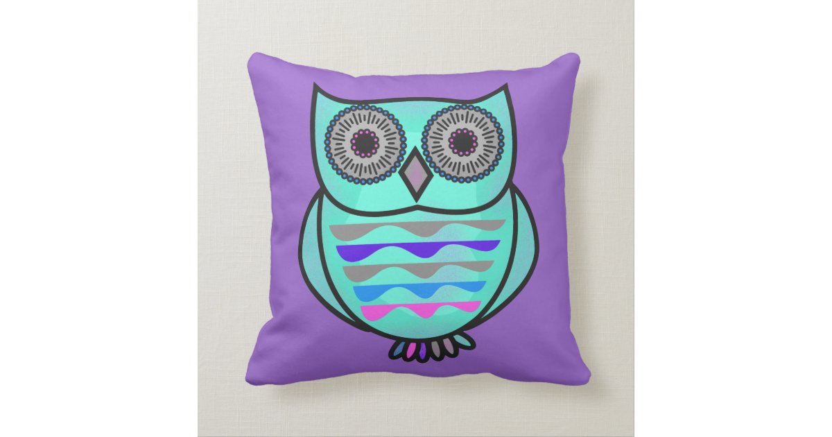 Owl Pillow Zazzle
