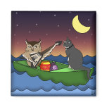 Owl Plus Pussycat, magnet