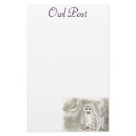 Owl Post Stationery Design