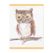Owl postcards