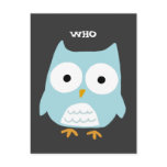 Owl Postcard