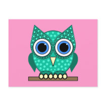 owl post card