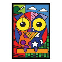 Owl Poster posters by Pixelx Owl Poster posters