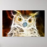 Owl Powerful Look Posters