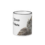 Owl Profile Portrait Photo Mug