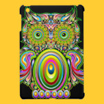 Owl Psychedelic Design iPad Mini Case ipad mini cases