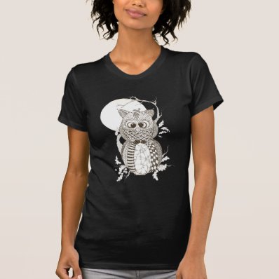 Owl Pumpkin Halloween T-shirt