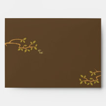 Owl & Pussycat Wedding Envelope