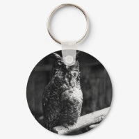 Owl - Screech keychain