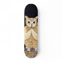 Owl Skate Board Decks