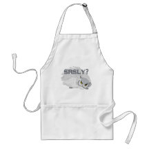 Owl SRSLY? Apron