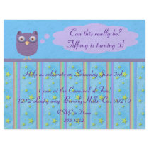 Owl Star Birthday Celebration