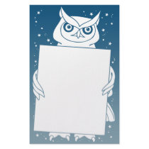 Owl stationery by animalworld Owl stationery
