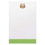 Owl stationery