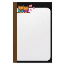 Owl stationery