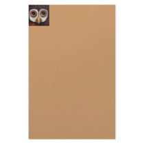 owl stationery paper