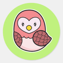 Owl sticker