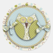 Owl Sticker