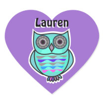 Owl Stickers