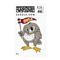 Owl Supporter Stamp
