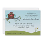 Owl Tree Shower Invitation