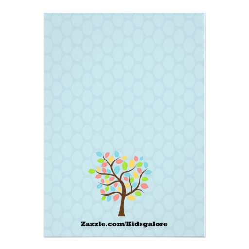 Owl Who's Having a Baby Boy baby Shower Invitation