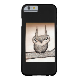 Owl with Attitude Barely There iPhone 6 Case