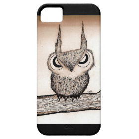 Owl with Attitude iPhone 5 Cover