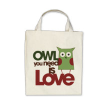 Owl you need is love bags