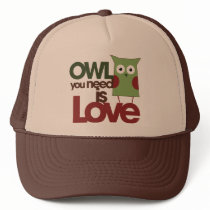 Owl you need is love mesh hats