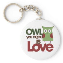 Owl you need is love key chains