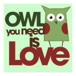 Owl you need is love poster