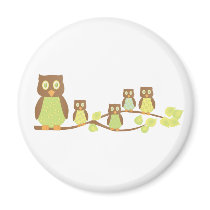 Owlies Fridge Magnets