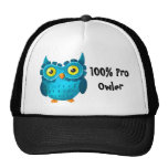 Owling is Top -custom text- Mesh Hats