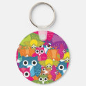 owlish keychains by teeegs owlish keychains