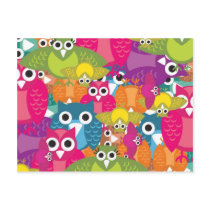 owlish postcards