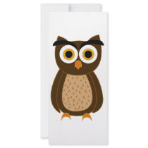 owlll customized rack card